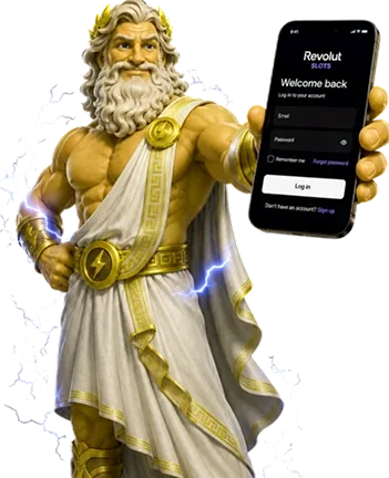 Ecranul de Revolut Slots casino login pe mobil